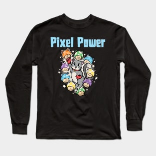 Pixel Power Long Sleeve T-Shirt